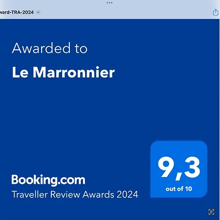 לינה וארוחת בוקר Le Marronnier