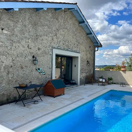 Le Marronnier לינה וארוחת בוקר Saint-Genies-de-Fontedit